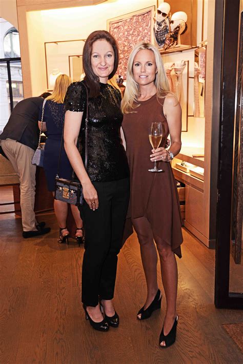 Inga Griese, and Inga Hofmann, Country Manager Louis Vuitton, .